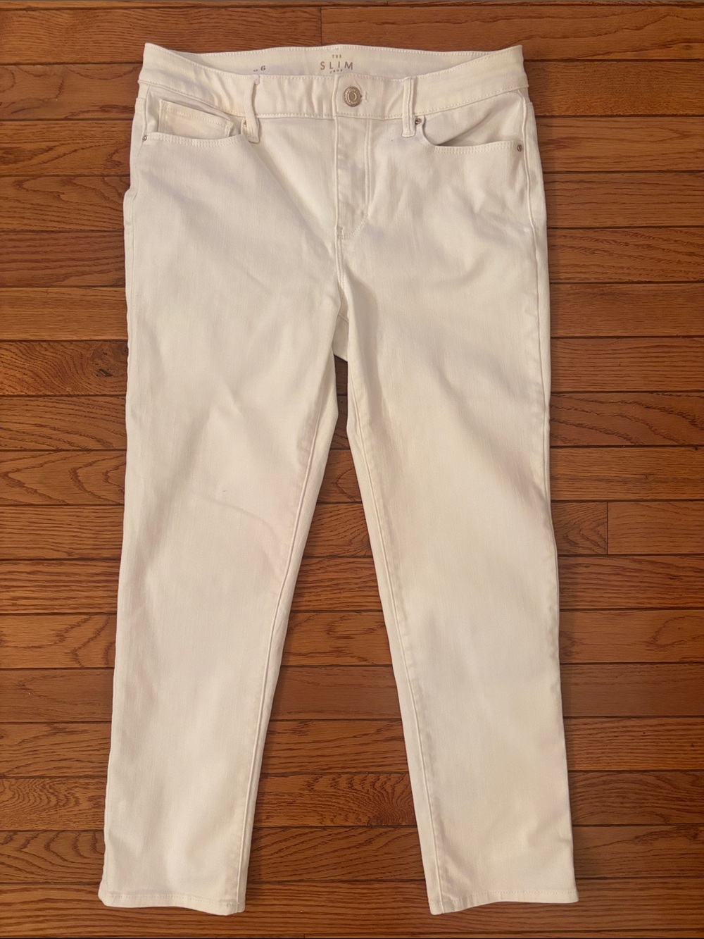 White House Black Market Women’s Slim White Skinny Jeans